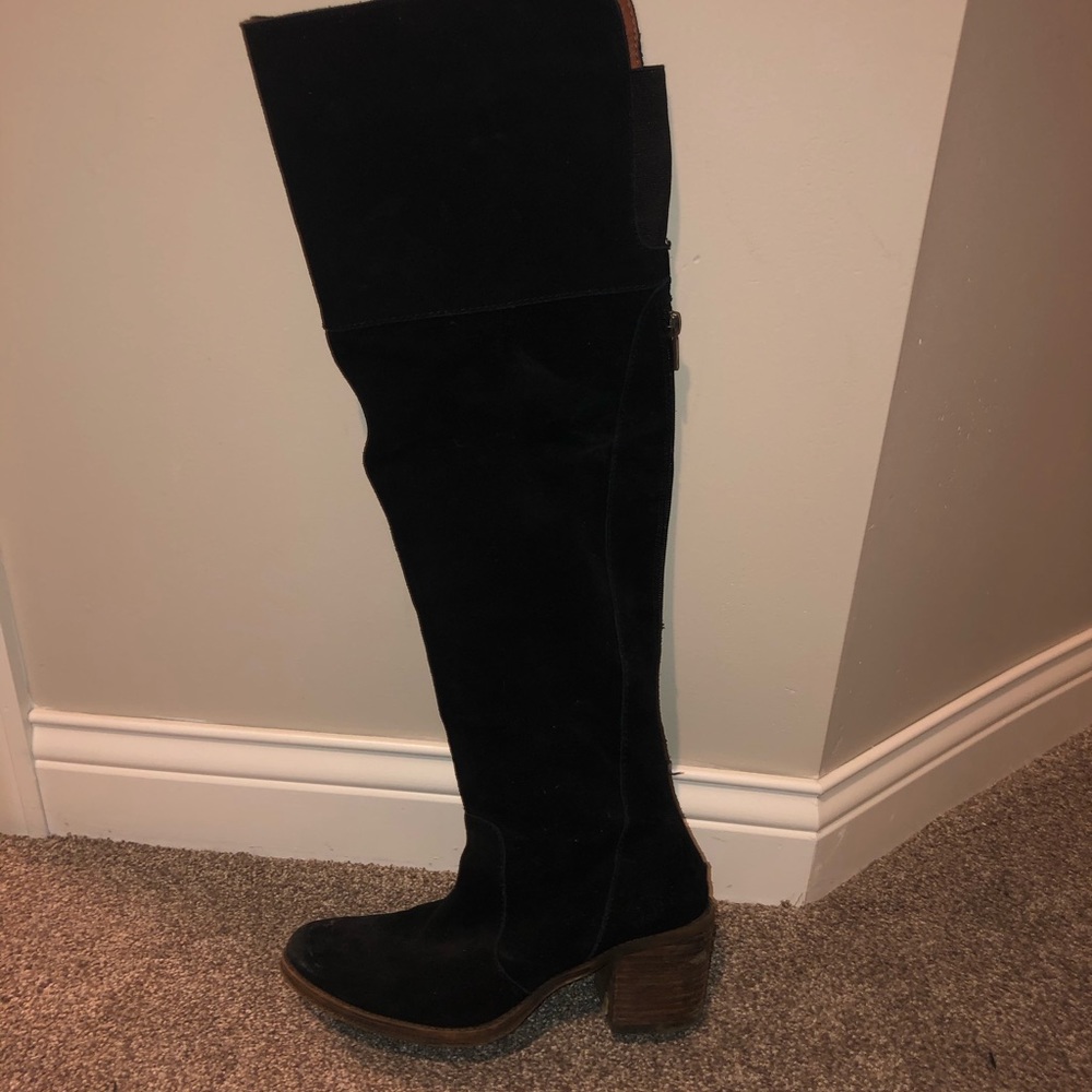Lucky Brand Black Boots. Size 9